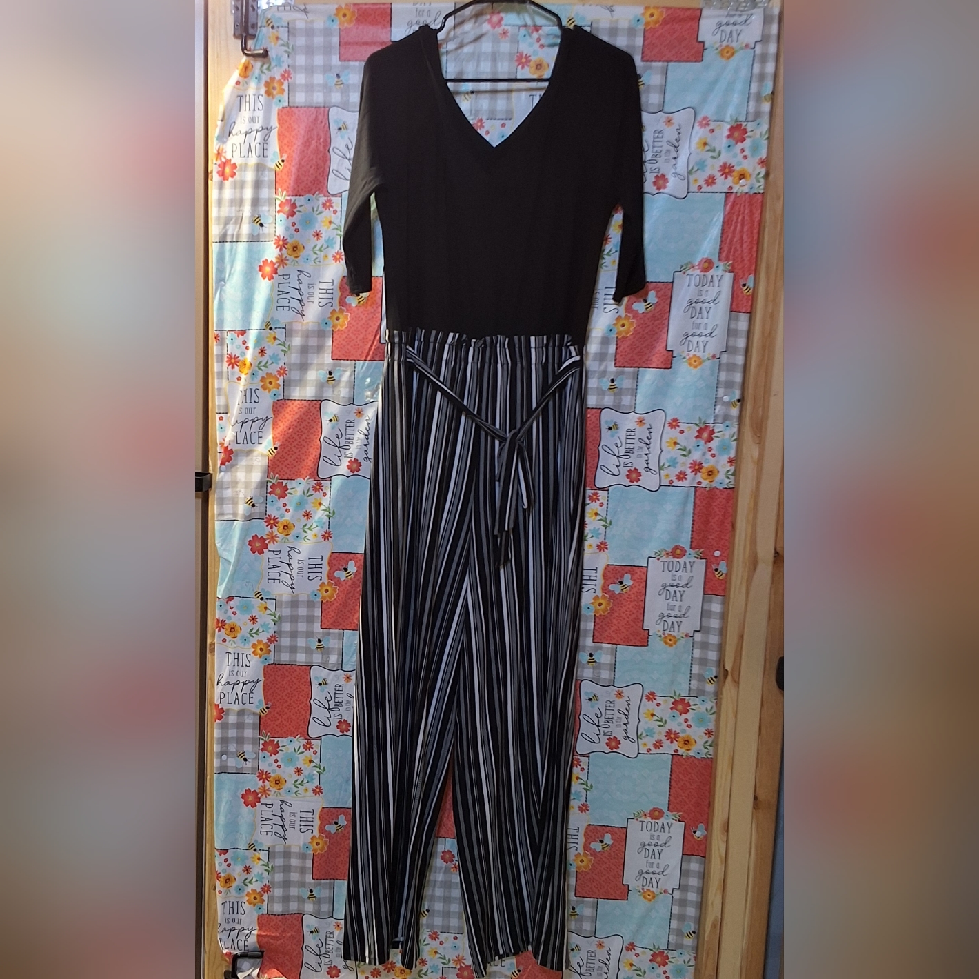 Nwt Common Stitch Juniors Paperbag-Waist Jumpsuit